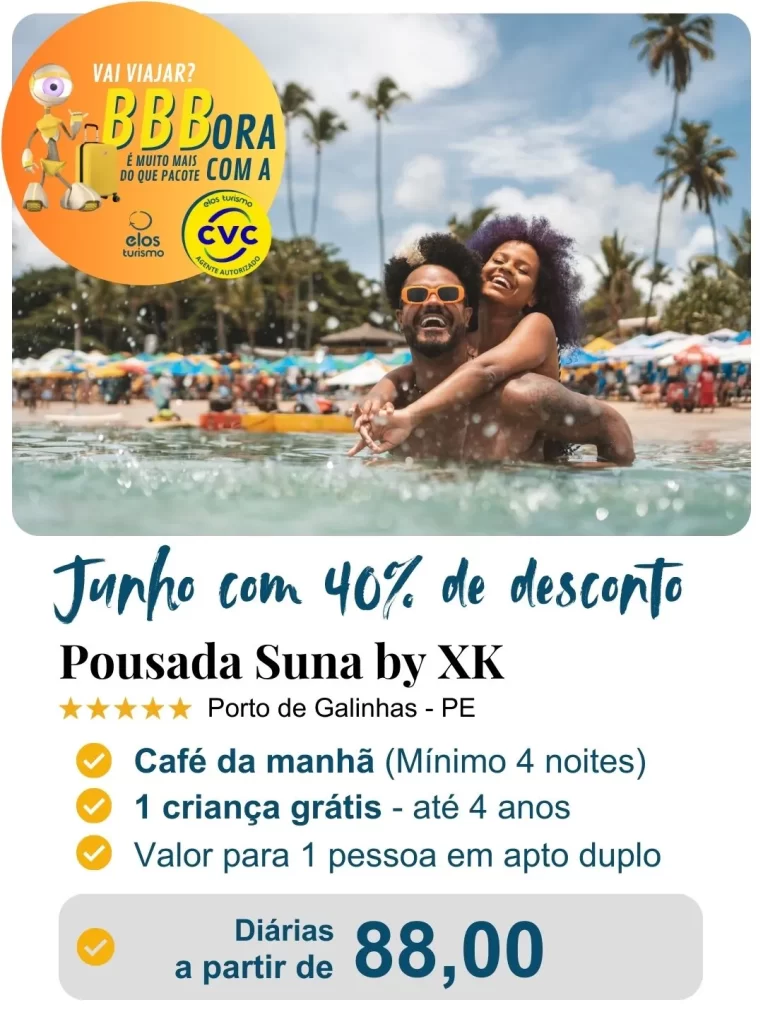 Promoção POrto de Galinhas